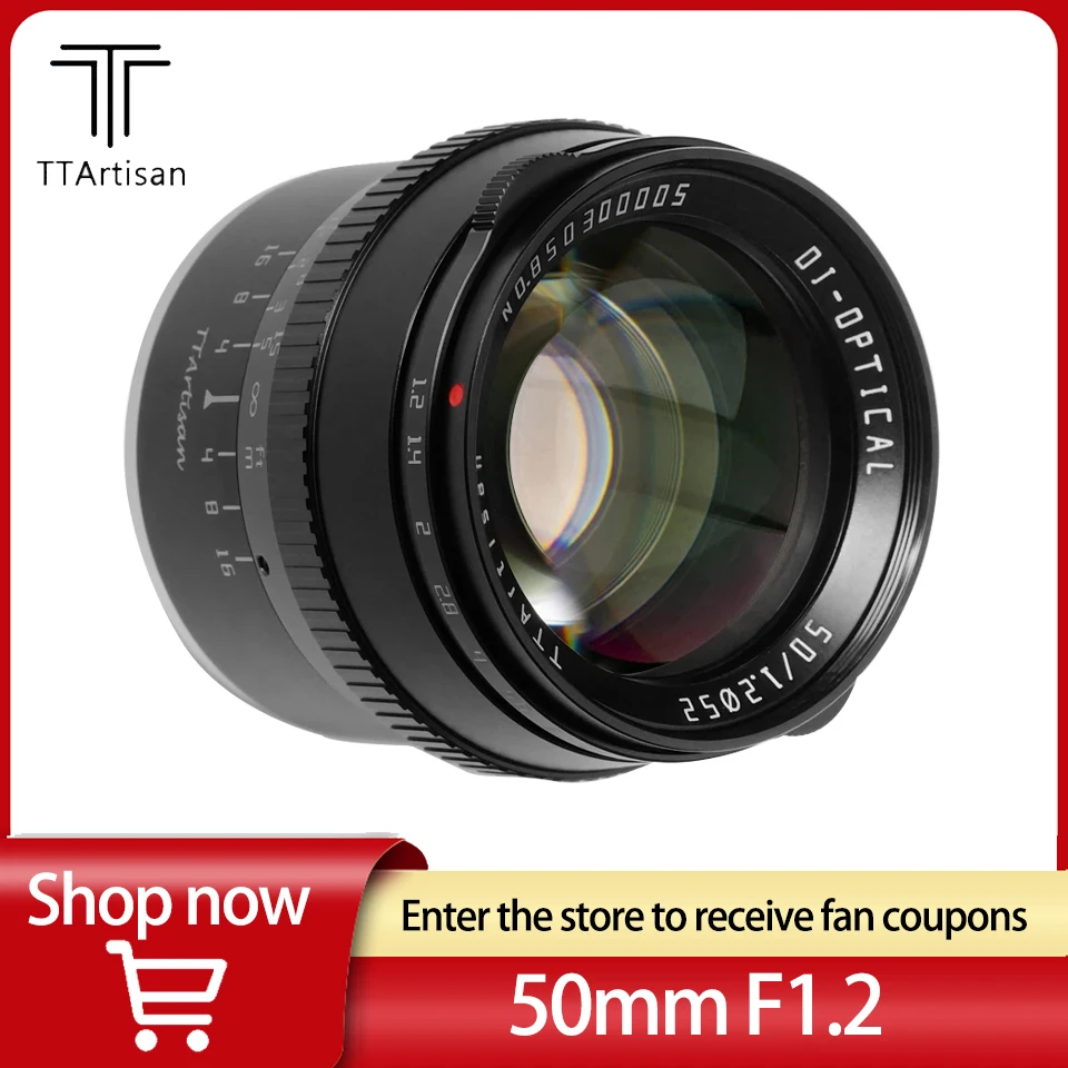 TTArtisan 50 мм F1.2 APS-C объектив камеры с ручной фокусировкой для Sony E-Mount/Fuji X-Mount/Canon M-Mount/M43
TTArtisan 50 мм F1.2 APS-C объектив камеры с ручной фокусировкой для Sony E-Mount/Fuji X-Mount/Canon M-Mount/M43