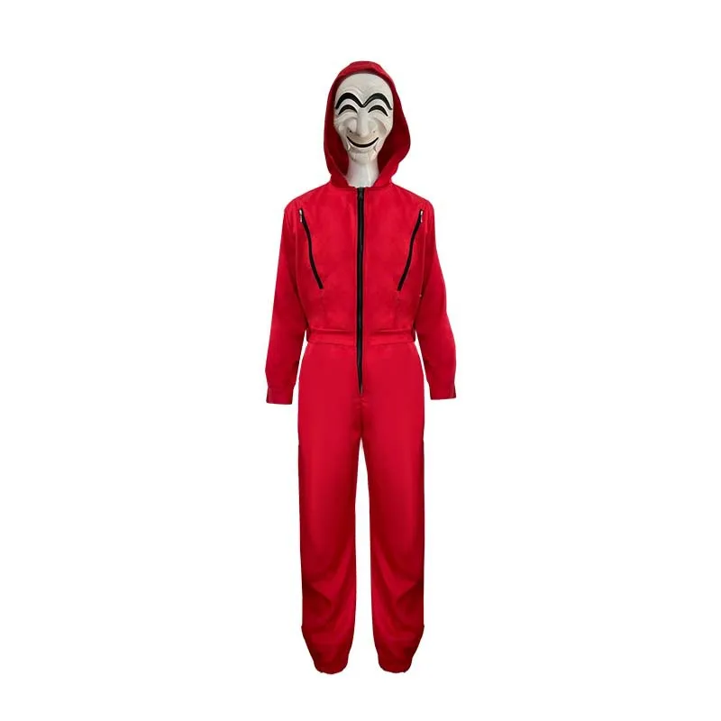Movie Anime Salvador Dali The House of Paper Cosplay Party Hooded Money Heist HalloweenCostume Dress Up Series
Movie Anime Salvador Dali The House of Paper Cosplay Party Hooded Money Heist HalloweenCostume Dress Up Series