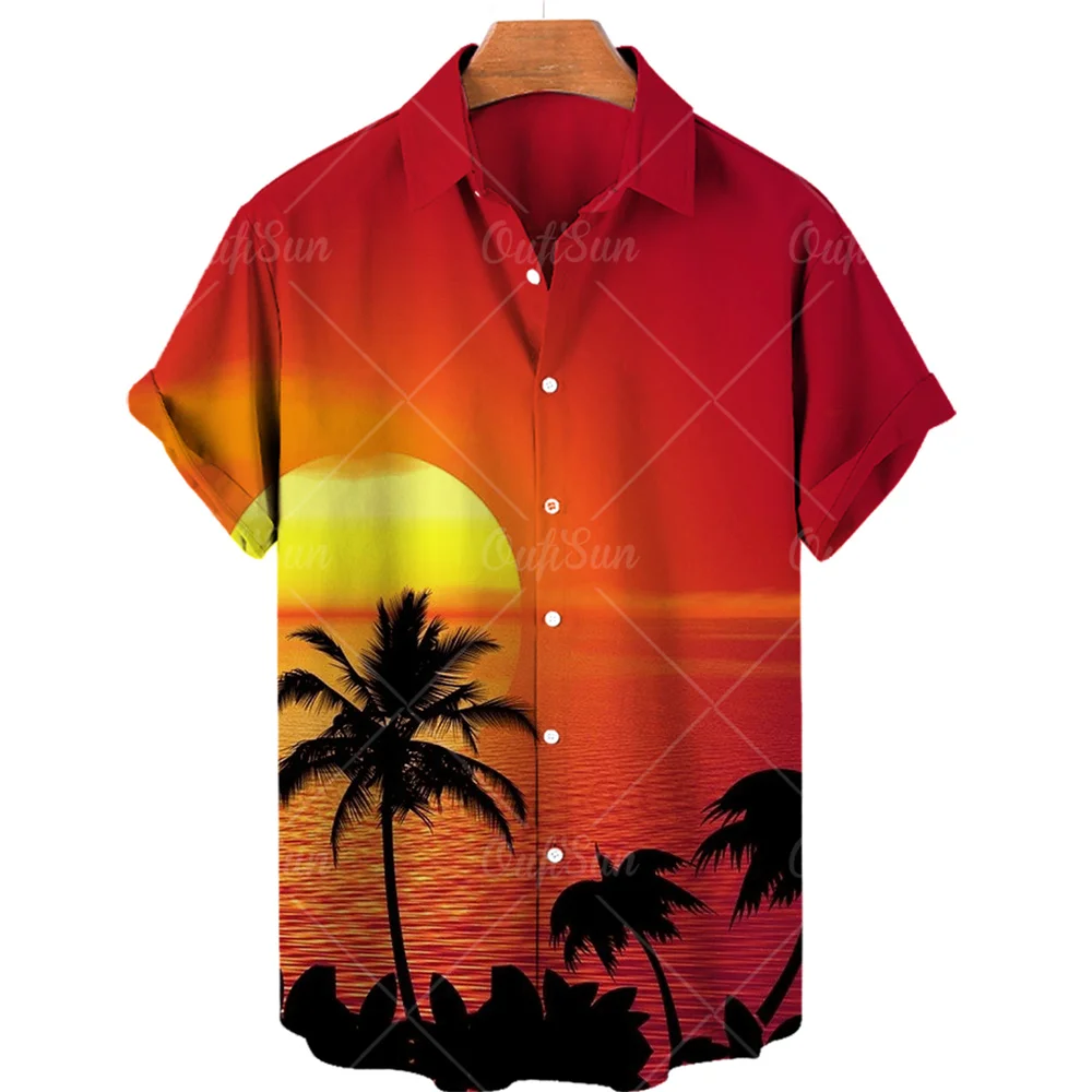 2022 Men's Hawaiian Shirt Men Coco Tree Print Short Sleeve Tops Lapel Shirts Single Button Shirt Casual Beach Shirt Men 5xl 
2022 Men's Hawaiian Shirt Men Coco Tree Print Short Sleeve Tops Lapel Shirts Single Button Shirt Casual Beach Shirt Men 5xl