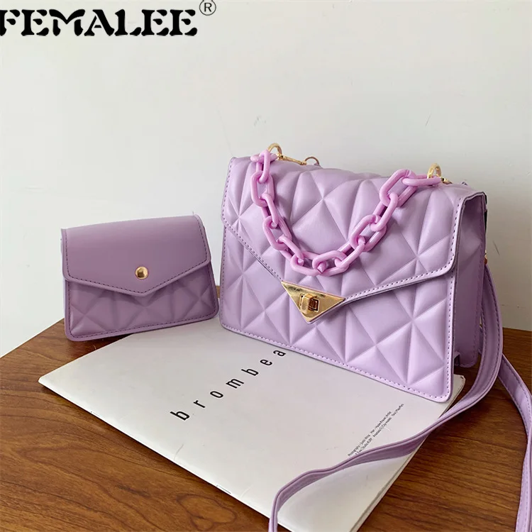 Маленькая женская сумка-клатч карамельных цветов, с цепочками и ручками, роскошная стеганая женская сумка-клатч, дизайнерская клетчатая же... 
Маленькая женская сумка-клатч карамельных цветов, с цепочками и ручками, роскошная стеганая женская сумка-клатч, дизайнерская клетчатая же...