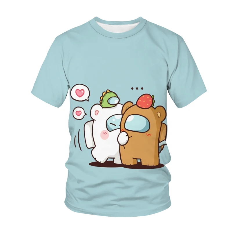 Among Us 3D Print T-Shirts Anime Game Kawaii Boys Girls Casual Harajuku Streetwear Children O-Neck T Shirt Tees Tops Clothing
Among Us 3D Print T-Shirts Anime Game Kawaii Boys Girls Casual Harajuku Streetwear Children O-Neck T Shirt Tees Tops Clothing