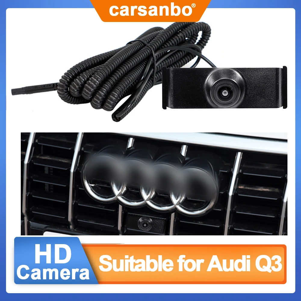 Carsanbo Car Front View Camera Suitable for 2019/2020 Q3 HD OEM Night Vision Waterproof Embedded LOGO Camera with Reference Line
Carsanbo Car Front View Camera Suitable for 2019/2020 Q3 HD OEM Night Vision Waterproof Embedded LOGO Camera with Reference Line