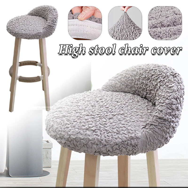 Hotel Bar Chair Cover Dining Home Decor Round Low Backrest High Stool Cover Restaurant Nonslip Stretch Dustproof Seat Covers
Hotel Bar Chair Cover Dining Home Decor Round Low Backrest High Stool Cover Restaurant Nonslip Stretch Dustproof Seat Covers