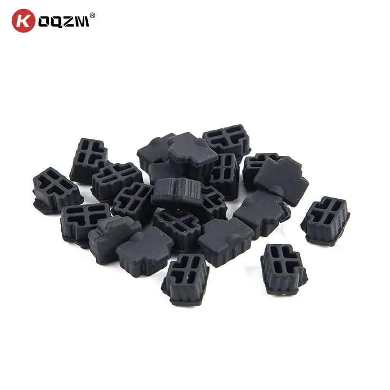20 шт. черные защитные разъемы RJ45 | Мобильные телефоны и аксессуары