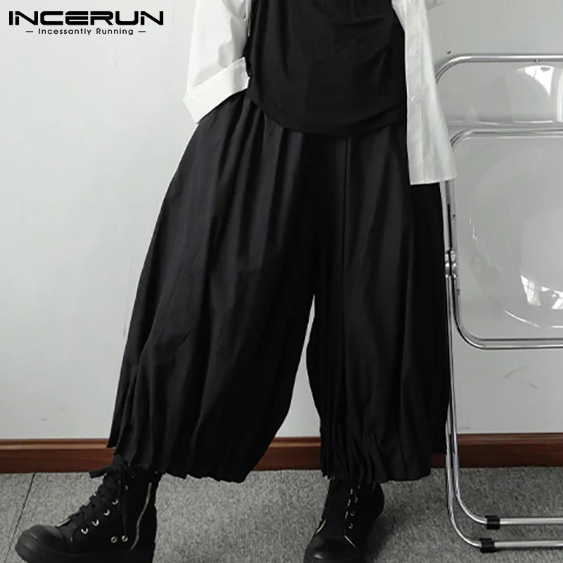 INCERUN 2022 Korean Style New Men Fashion Solid Pantalons Casual Streetwear Male All-match Simple Trousers Wide-leg Pants S-5XL
INCERUN 2022 Korean Style New Men Fashion Solid Pantalons Casual Streetwear Male All-match Simple Trousers Wide-leg Pants S-5XL