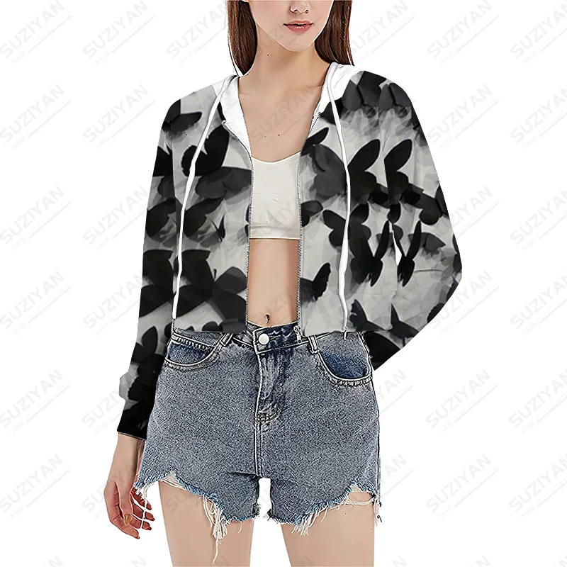 Slim Streetwear Long Sleeve Short Hoodies Autumn Trendy Hoodie Punk Chic 2022 Fashion Hoody New Clothing Hip Hop Outfits
Slim Streetwear Long Sleeve Short Hoodies Autumn Trendy Hoodie Punk Chic 2022 Fashion Hoody New Clothing Hip Hop Outfits