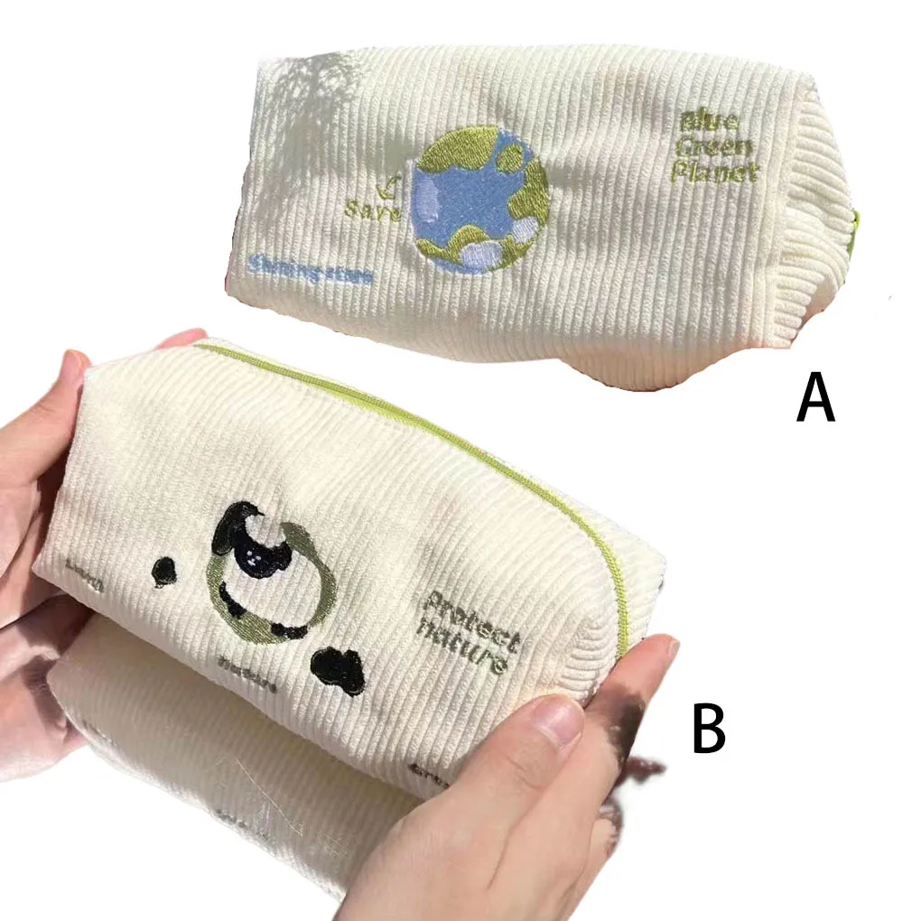 Pencil Case Large Capacity Canvas Bag Pouch Holder Lovely Stationery Portable Storage Bags Student School Type 1
Pencil Case Large Capacity Canvas Bag Pouch Holder Lovely Stationery Portable Storage Bags Student School Type 1
