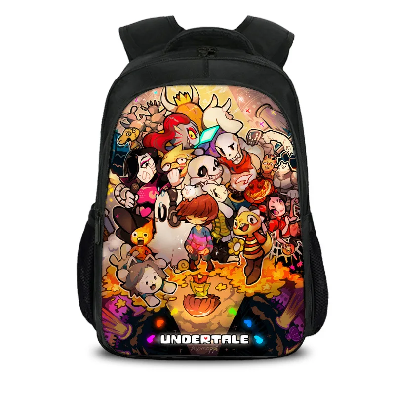 Черный рюкзак с 3D-принтом Undertale Sans, школьная сумка, сумка для косплея, модный простой рюкзак 
Черный рюкзак с 3D-принтом Undertale Sans, школьная сумка, сумка для косплея, модный простой рюкзак