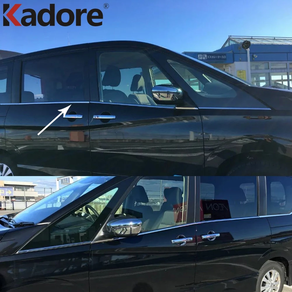 For Nissan Serena 2016 2017 2018 2019 Glass Window Molding Garnish Trim Car Exterior Accessories Sticker Stainless Steel
For Nissan Serena 2016 2017 2018 2019 Glass Window Molding Garnish Trim Car Exterior Accessories Sticker Stainless Steel