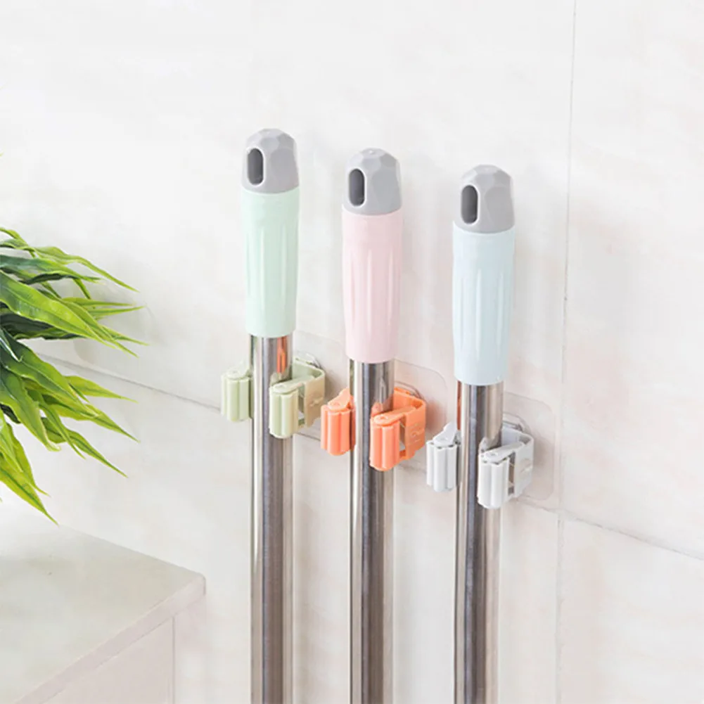 4pcs Adhesive Multi-Purpose Hooks Wall Mounted Mop Organizer Broom Hanger Hook Bracket Hangers For Home Decoration
4pcs Adhesive Multi-Purpose Hooks Wall Mounted Mop Organizer Broom Hanger Hook Bracket Hangers For Home Decoration