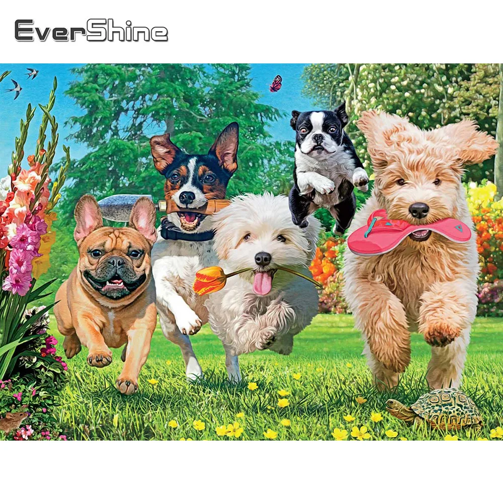 Evershine Алмазная мозаика животные картина стразы полная площадь круглый Алмазная вышивка собаки вышивка крестиком Алмазная Живопись мультфи... 
Evershine Алмазная мозаика животные картина стразы полная площадь круглый Алмазная вышивка собаки вышивка крестиком Алмазная Живопись мультфи...