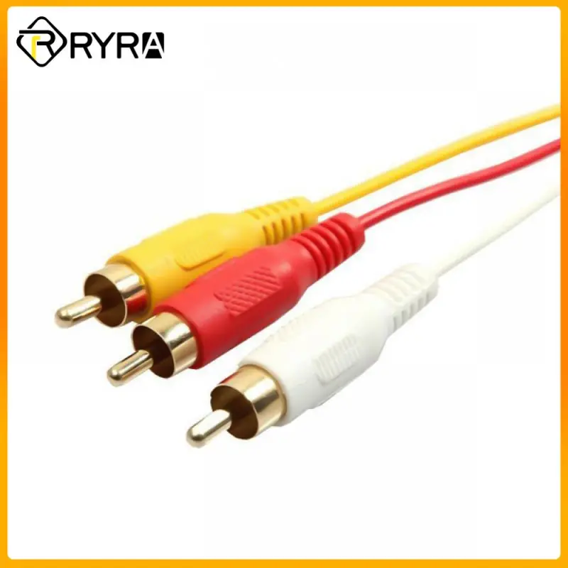 RYRA 3.5mm Jack To 3 RCA Male Audio Video AV Cable AUX Stereo Cord 3RCA Standard Converter Wire For Speaker TV Box CD DVD Player
RYRA 3.5mm Jack To 3 RCA Male Audio Video AV Cable AUX Stereo Cord 3RCA Standard Converter Wire For Speaker TV Box CD DVD Player