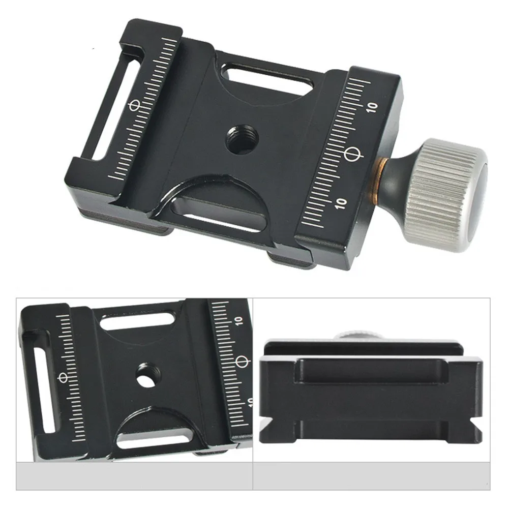 3-Strap Buckles Notch 38mm 1/4" Screw Quick Release Aluminum Clamp Mount For Arca Swiss Plate Camera Tripod
3-Strap Buckles Notch 38mm 1/4" Screw Quick Release Aluminum Clamp Mount For Arca Swiss Plate Camera Tripod