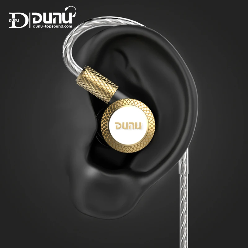 

DUNU DM380 Wired In Ear Hifi IEMs Earphones Titanium Diaphragm Triple Dynamic Driver Hi-Res Hi Fi Bass Monitor