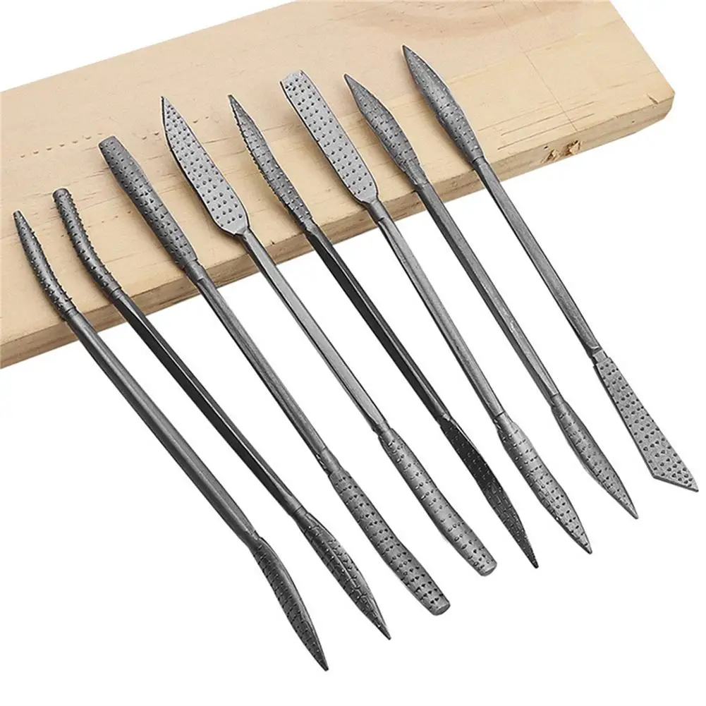 NEW 8pcs A3 Steel 200mm Assorted File Set Double Head Special-shaped Woodworking File Wood Removal Rasps Tool
NEW 8pcs A3 Steel 200mm Assorted File Set Double Head Special-shaped Woodworking File Wood Removal Rasps Tool