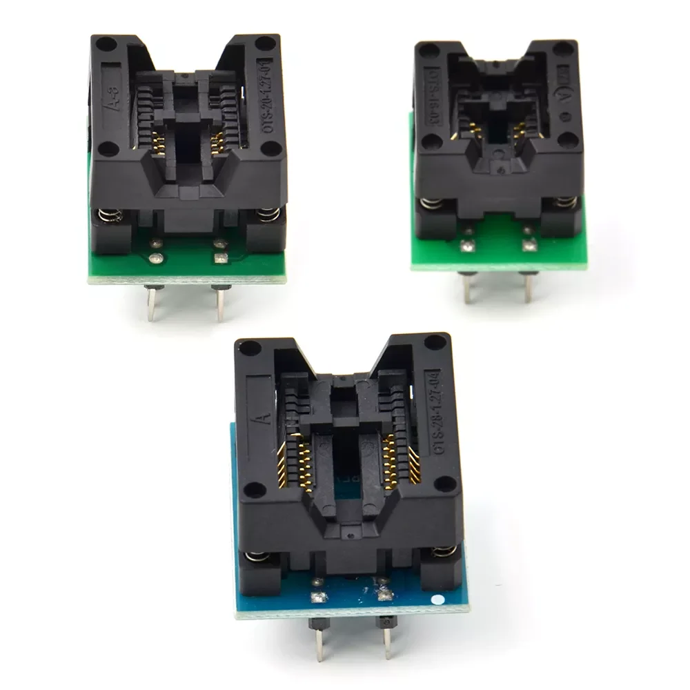 Socket 200-209MIL Converter SOIC8 SOP8 to DIP8 EZ Module Programmer Adapter With 300 MIL Connector Wide-Body Smart Clip
Socket 200-209MIL Converter SOIC8 SOP8 to DIP8 EZ Module Programmer Adapter With 300 MIL Connector Wide-Body Smart Clip