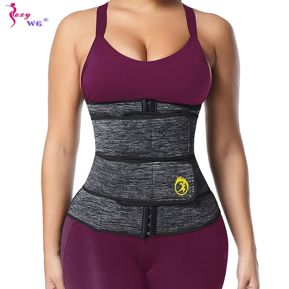 SEXYWG Waist Trainer for Women Sweat Belt Weight Loss Waist Cincher Slimming Body Shaper Corset Sauna Girdle Neoprene Band Gym
SEXYWG Waist Trainer for Women Sweat Belt Weight Loss Waist Cincher Slimming Body Shaper Corset Sauna Girdle Neoprene Band Gym