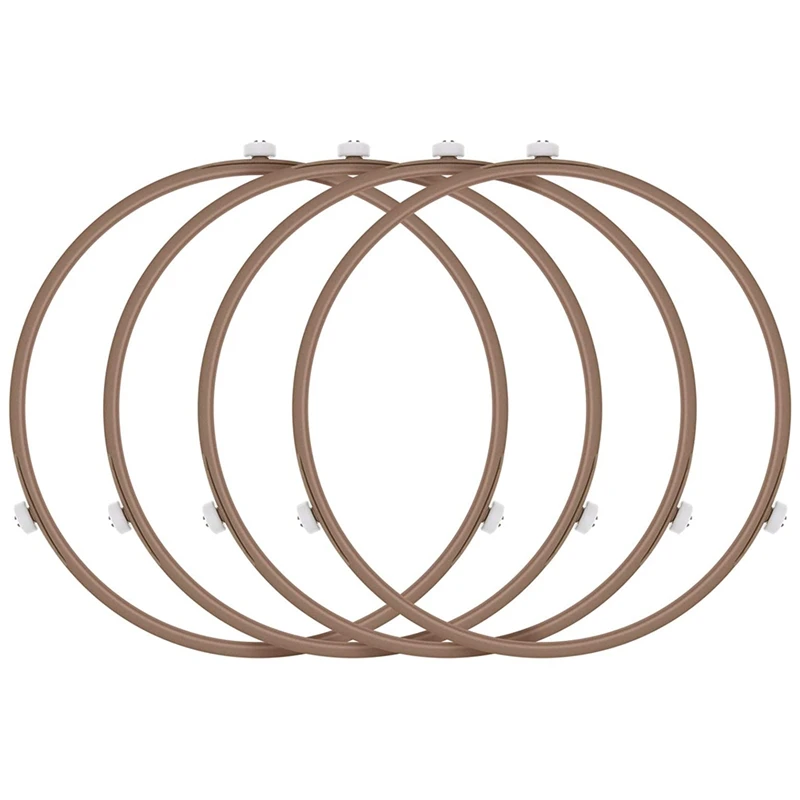 4Pack Microwave Roller Ring Microwave Oven Turntable Ring Plate Tray Support Ring for Glass Plate Tray Supporting
4Pack Microwave Roller Ring Microwave Oven Turntable Ring Plate Tray Support Ring for Glass Plate Tray Supporting
