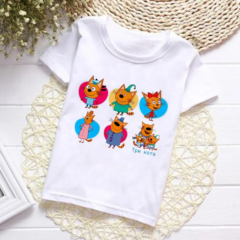2022 Summer Fashion Unisex Kid-e-cats T-shirt Kids Boys Short Sleeves White Tees Baby Children Tops For Girls Clothes
2022 Summer Fashion Unisex Kid-e-cats T-shirt Kids Boys Short Sleeves White Tees Baby Children Tops For Girls Clothes