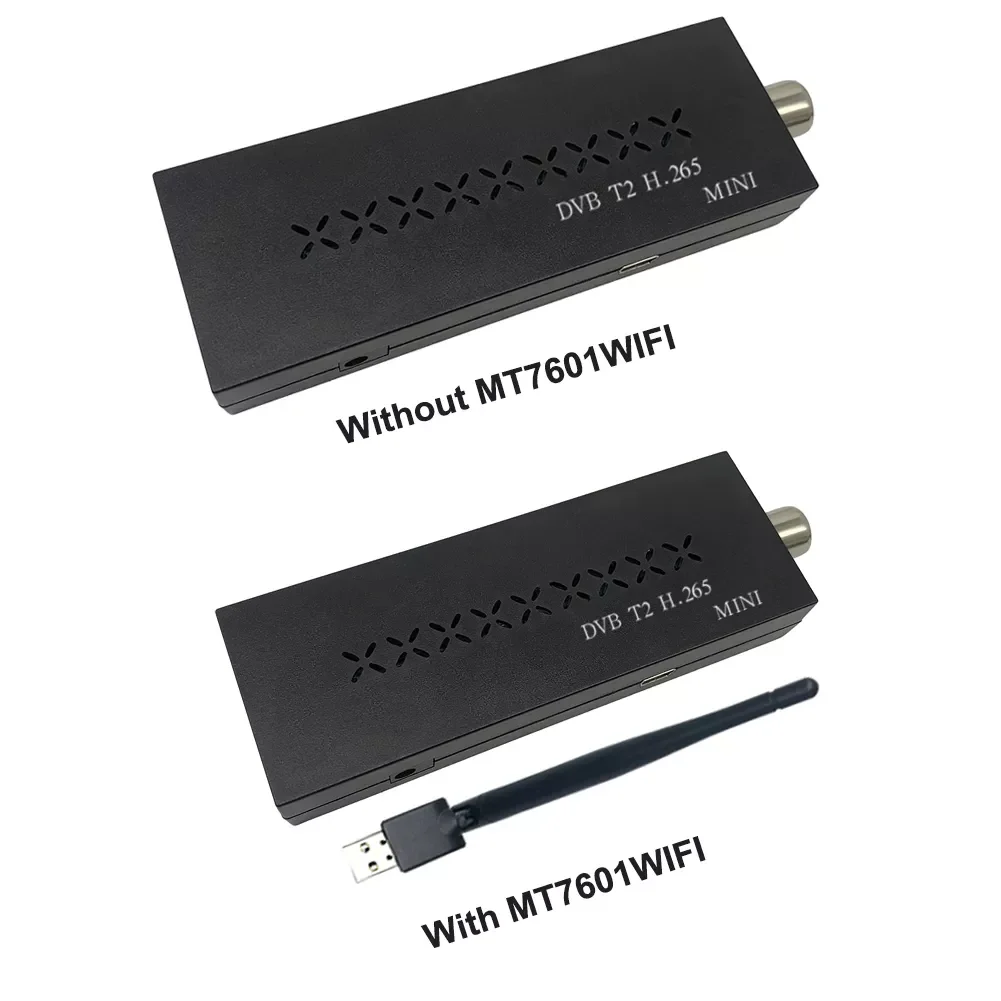 DVB T2MINI Italy-Russia Digital TV Receiver Supports Wifi H.265 10-Bit Digital TV DVB C T T2 TV Tuner Digital Terrestrial Decode
DVB T2MINI Italy-Russia Digital TV Receiver Supports Wifi H.265 10-Bit Digital TV DVB C T T2 TV Tuner Digital Terrestrial Decode