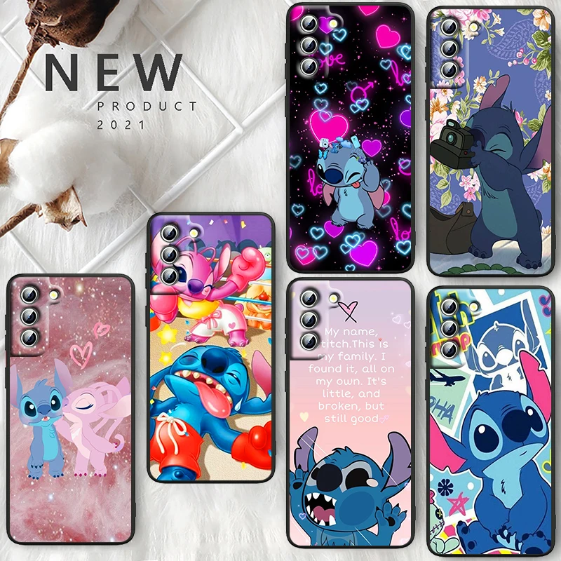 Disney Cartoon Lilo Stitch Phone Case For Samsung Galaxy S23 S22 S21 S20 FE Ultra Pro Lite S10 5G S10E S9 Plus Black Funda
Disney Cartoon Lilo Stitch Phone Case For Samsung Galaxy S23 S22 S21 S20 FE Ultra Pro Lite S10 5G S10E S9 Plus Black Funda
