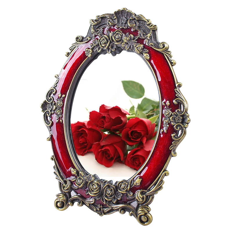 YY Makeup Mirror Desktop Wedding Supplies Dowry Princess Dressing Mirror Pairs of Mirrors
YY Makeup Mirror Desktop Wedding Supplies Dowry Princess Dressing Mirror Pairs of Mirrors