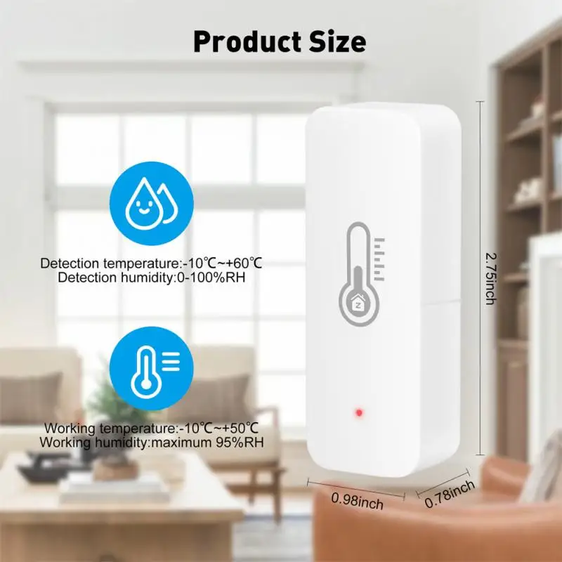 1~10PCS Mini Temperature Humidity Sensor App Control Humidity Sensor Hygrometer Zigbee Temperature Sensor Battery Powered
1~10PCS Mini Temperature Humidity Sensor App Control Humidity Sensor Hygrometer Zigbee Temperature Sensor Battery Powered