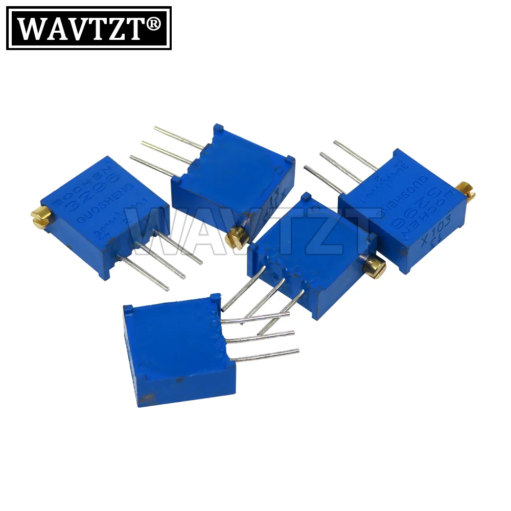 10PCS 3296X 3296 Potentiometer Resistanceohm Trimpot Trimmer 100R 200R 500R 1K 2K 5K 10K 20K 50K 100K 200K 500K 1M Ohm
10PCS 3296X 3296 Potentiometer Resistanceohm Trimpot Trimmer 100R 200R 500R 1K 2K 5K 10K 20K 50K 100K 200K 500K 1M Ohm