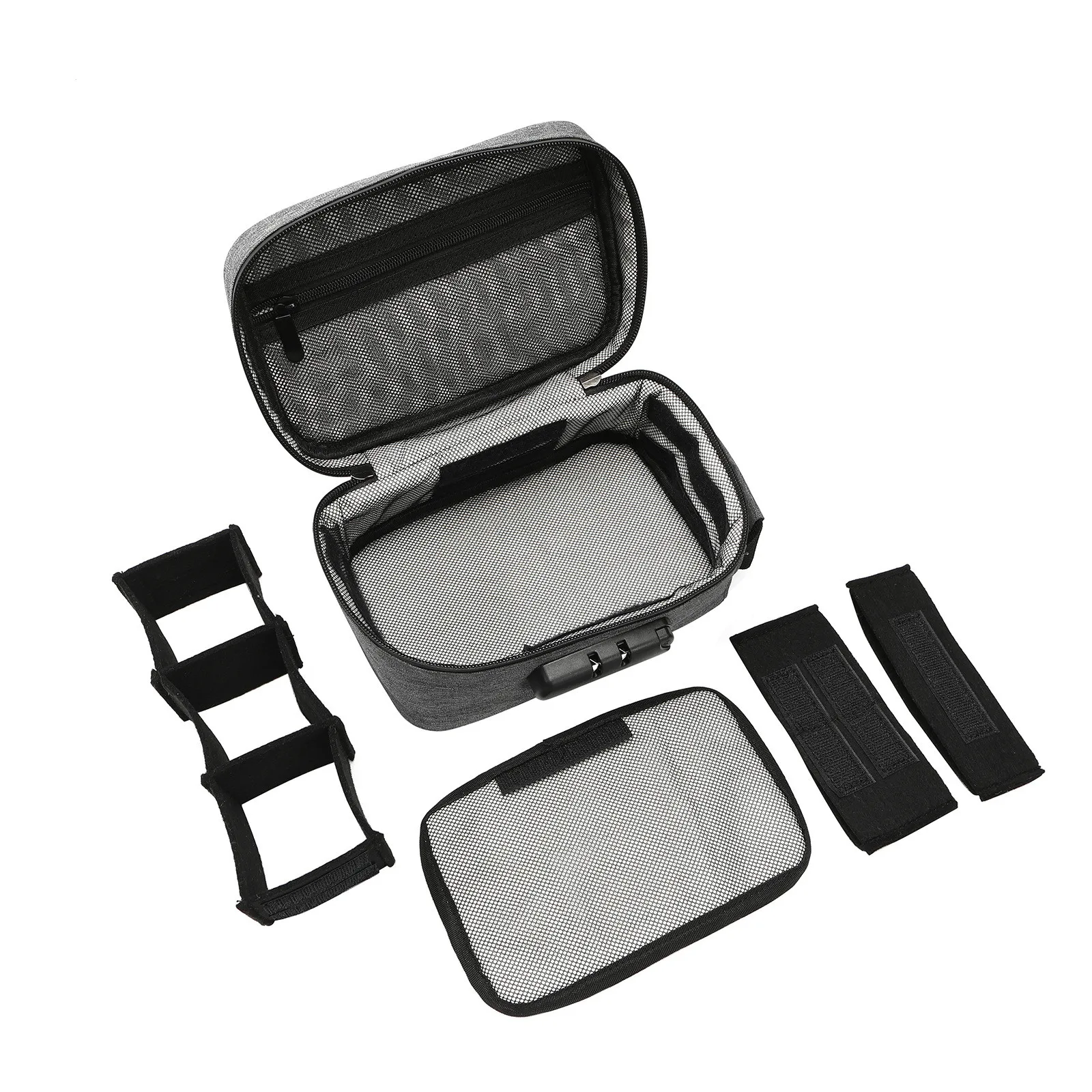 Smell Proof Case with Combination Lock Stash Bag Carbon Lined Container for Travel Storage Cigarette Case
Smell Proof Case with Combination Lock Stash Bag Carbon Lined Container for Travel Storage Cigarette Case