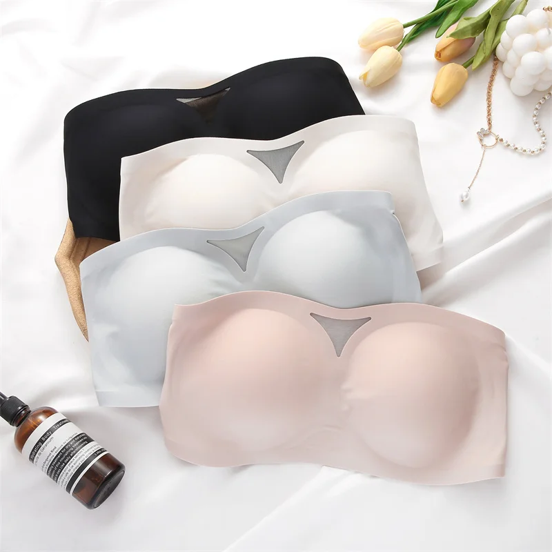 Women Strapless Bras Comfortable Seamless Bra 1/2 Cup Push Up Bra Non-wired Bras Invisible Underwear For Wedding Party Lingerie
Women Strapless Bras Comfortable Seamless Bra 1/2 Cup Push Up Bra Non-wired Bras Invisible Underwear For Wedding Party Lingerie