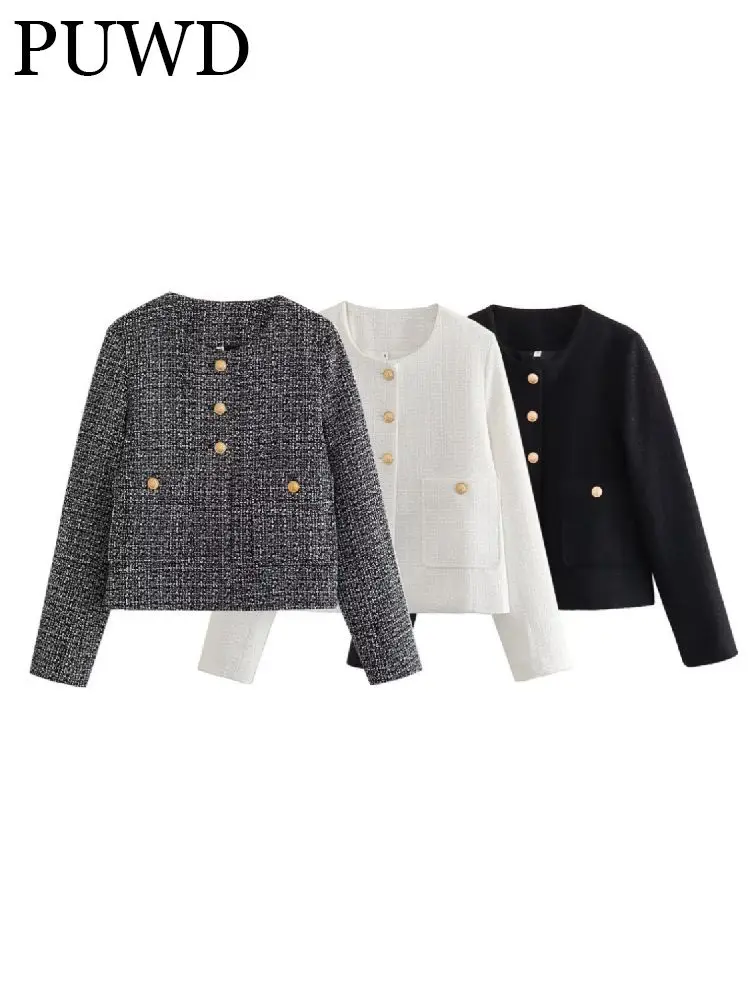 ZACK RAIN Women Single Breaste Chanel's Style Coats 2023 Fall Vintage Ladies O neck Long Sleeves Coats Female Outwears
ZACK RAIN Women Single Breaste Chanel's Style Coats 2023 Fall Vintage Ladies O neck Long Sleeves Coats Female Outwears