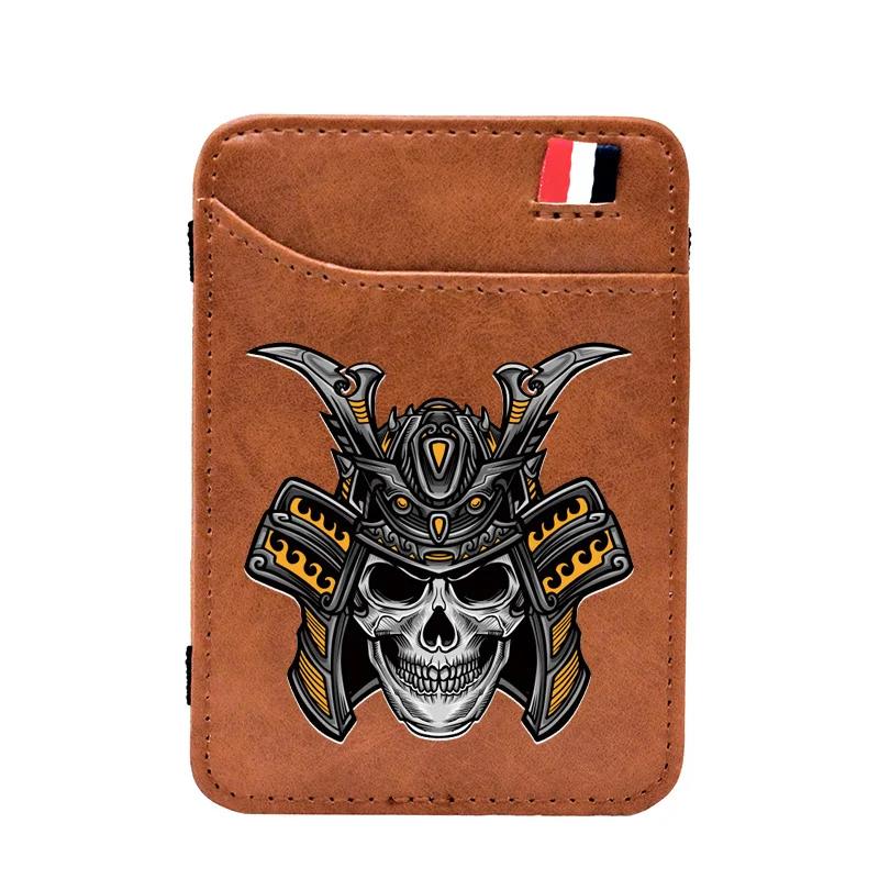 High Quality Cool Helmet Skull Printing Leather Magic Wallet Classic Men Women Money Clips Card Purse Cash Holder
High Quality Cool Helmet Skull Printing Leather Magic Wallet Classic Men Women Money Clips Card Purse Cash Holder