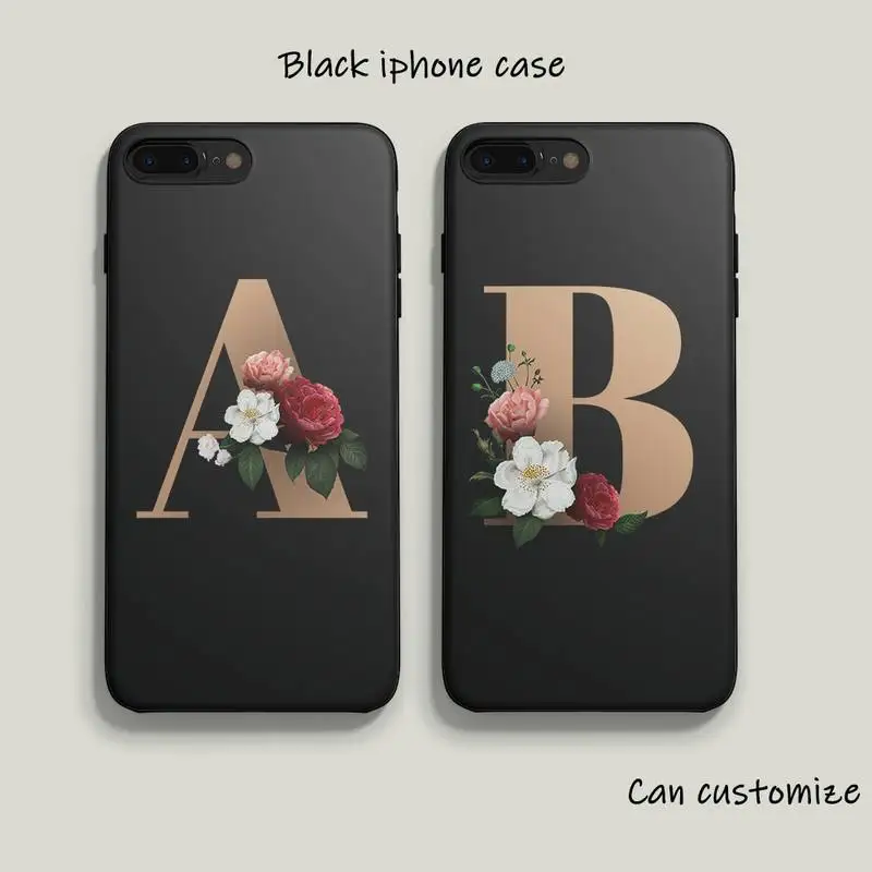 Custom golden floral alphabet font letter Phone Case fundas shell For iPhone 11 12 13 Mini Pro XS Max X 8 7 6s Plus SE XR
Custom golden floral alphabet font letter Phone Case fundas shell For iPhone 11 12 13 Mini Pro XS Max X 8 7 6s Plus SE XR