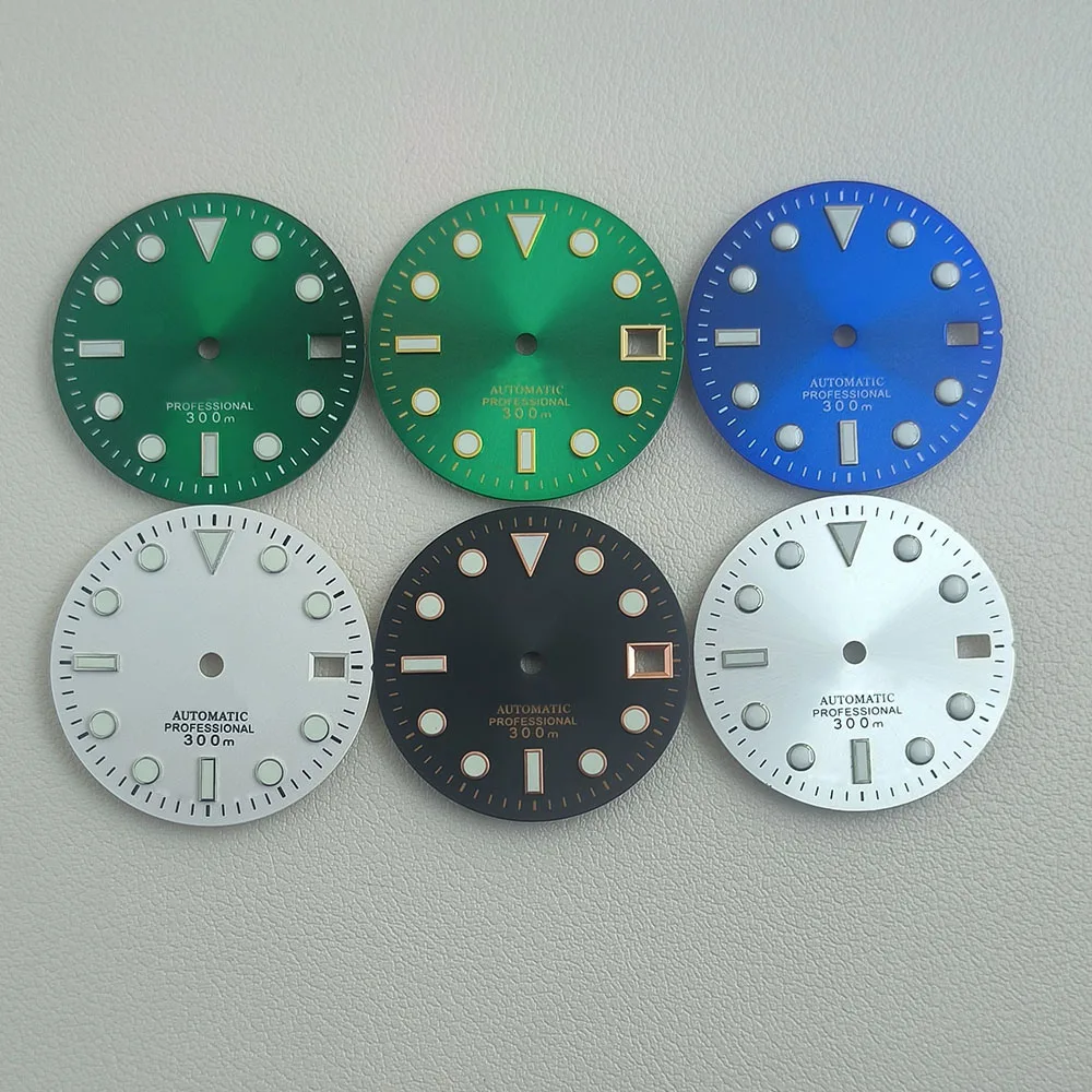 NH35 Watch Accessories 28.5MM Green Luminous Dial For NH35 NH36 Automatic Mechanical Movement
NH35 Watch Accessories 28.5MM Green Luminous Dial For NH35 NH36 Automatic Mechanical Movement