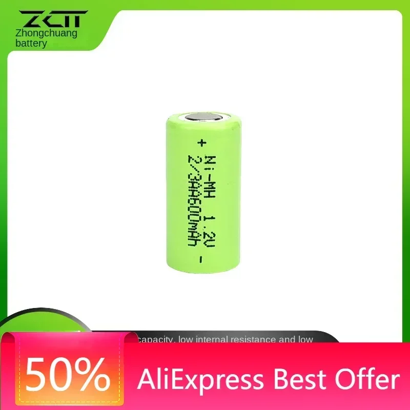 High Capacity Rechargeable Batteries for Electric Toothbrushes and Shavers - 300-700mAh 1.2V NiMH 2/3AA Batteries
High Capacity Rechargeable Batteries for Electric Toothbrushes and Shavers - 300-700mAh 1.2V NiMH 2/3AA Batteries