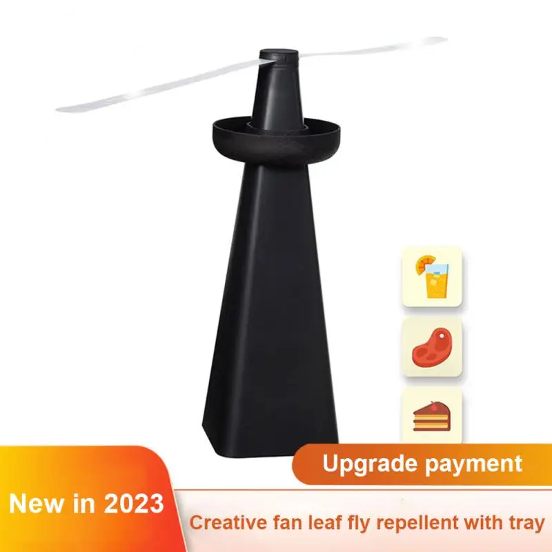 

Automatic Fly Trap Repellent Insect Artifact Portable Family Table Outdoor Camping Fan Leaf Insect Repellent To Scare Away Bugs