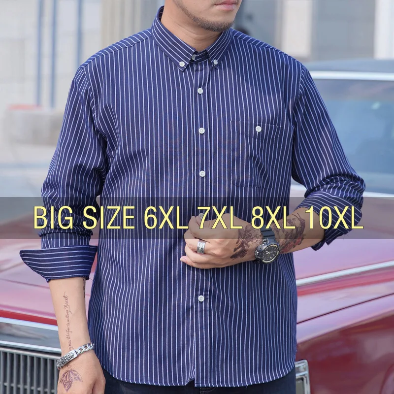 Рубашка мужская в полоску, Свободная блуза из хлопка с длинными рукавами, повседневное модное платье оверсайз, черного, белого, красного цве...
Рубашка мужская в полоску, Свободная блуза из хлопка с длинными рукавами, повседневное модное платье оверсайз, черного, белого, красного цве...