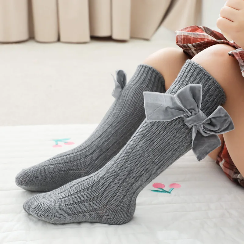 Girls Socks Spring Autumn Knee-high Cute Lovely Kids Stockings with Bow Children Long Socks
Girls Socks Spring Autumn Knee-high Cute Lovely Kids Stockings with Bow Children Long Socks