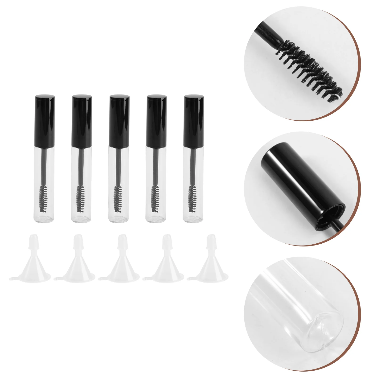 Eyelash Mascara Tube Brush Cream Wand Empty Container Refillable Makeup Growth Transparent Diy Oil Storage Applicators Eyelashes
Eyelash Mascara Tube Brush Cream Wand Empty Container Refillable Makeup Growth Transparent Diy Oil Storage Applicators Eyelashes