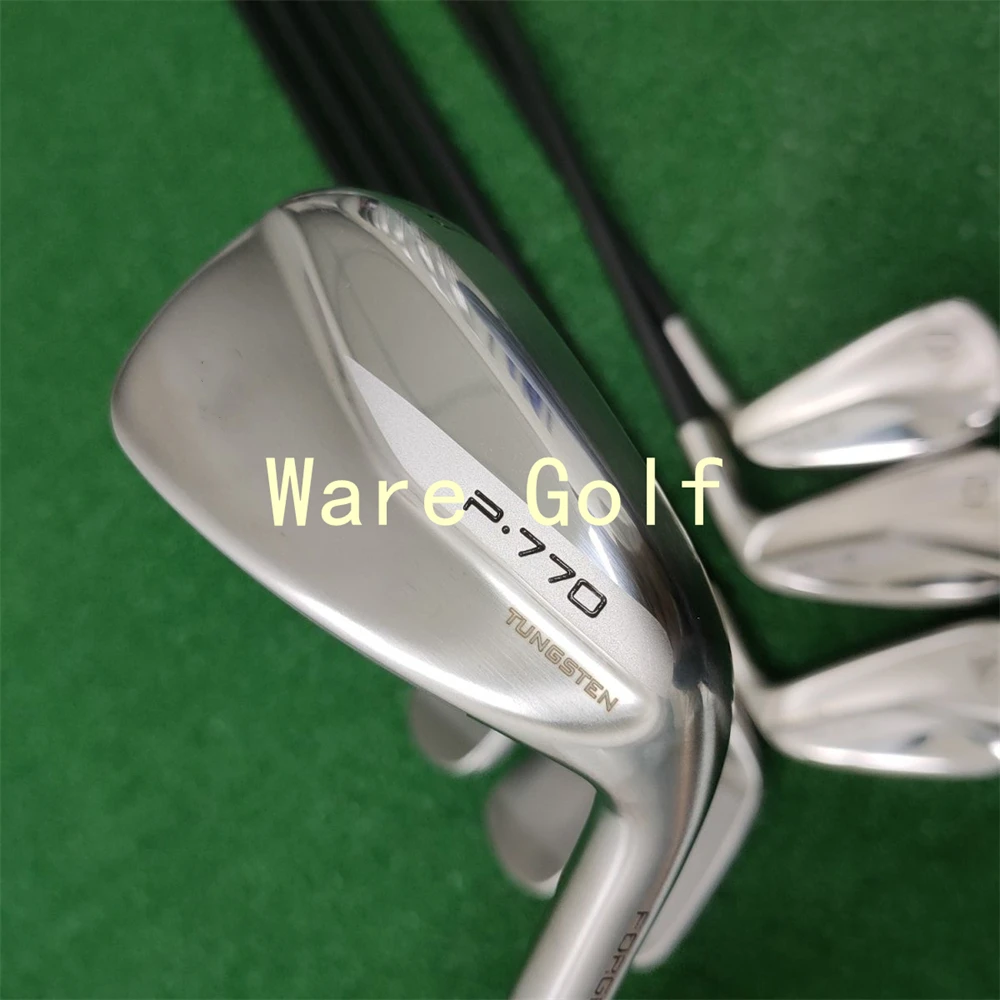 

Hot Sale Completely New 7PCS P770 Golf Clubs Irons Set 4-9P Regular/Stiff Steel/Graphite Shafts Headcovers Fast Global Shipping