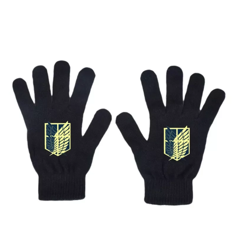 Attack On Titan Fans Winter Gloves Thicken Warm Kinitted Stretch Gloves Cotton Outdoor Glove
Attack On Titan Fans Winter Gloves Thicken Warm Kinitted Stretch Gloves Cotton Outdoor Glove