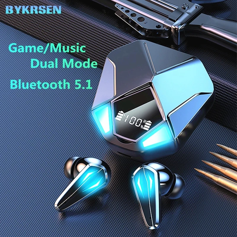 New Bluetooth 5.1 Wireless Headphnes With Charging Box Hands-free Game Earphones Touch Control Noise Reduction For Playing Games
New Bluetooth 5.1 Wireless Headphnes With Charging Box Hands-free Game Earphones Touch Control Noise Reduction For Playing Games