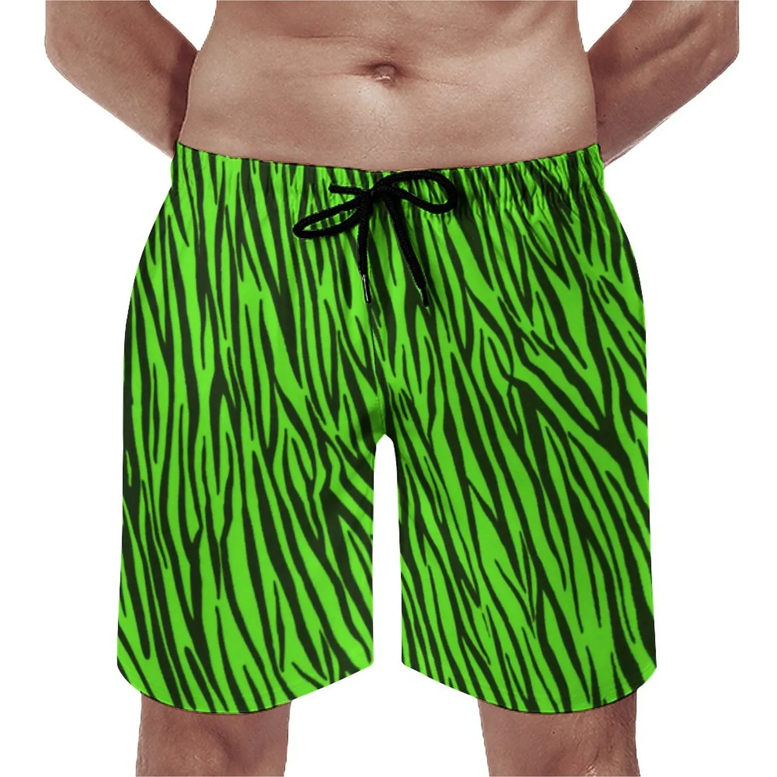 Green Zebra Stripes Board Shorts Summer Animal Print Fashion Board Short Pants Male Sports Fitness Quick Dry Design Beach Trunks
Green Zebra Stripes Board Shorts Summer Animal Print Fashion Board Short Pants Male Sports Fitness Quick Dry Design Beach Trunks
