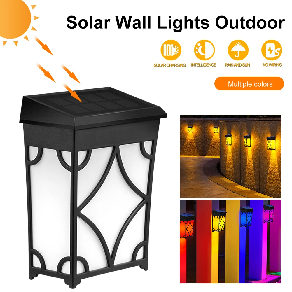 Solar Wall Lights Outdoor LED Solar Fence Light Auto ON/OFF Deck Lamp IP65 Waterproof Step Light Decoration for Patio Garden
Solar Wall Lights Outdoor LED Solar Fence Light Auto ON/OFF Deck Lamp IP65 Waterproof Step Light Decoration for Patio Garden