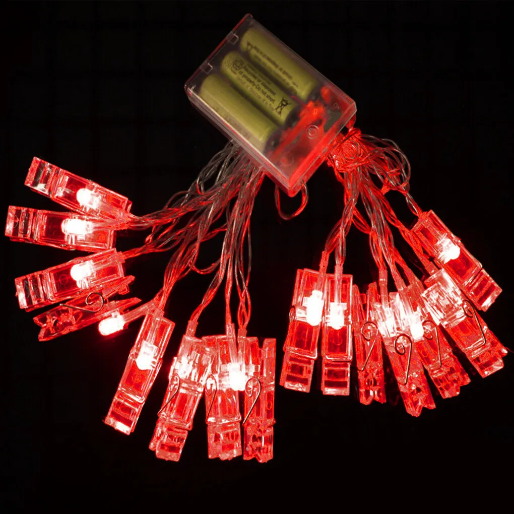 4 2M 40 LED Clip String Lights Photos Pictures Clips Lampe Battery Powered Party Home Decor
4 2M 40 LED Clip String Lights Photos Pictures Clips Lampe Battery Powered Party Home Decor
