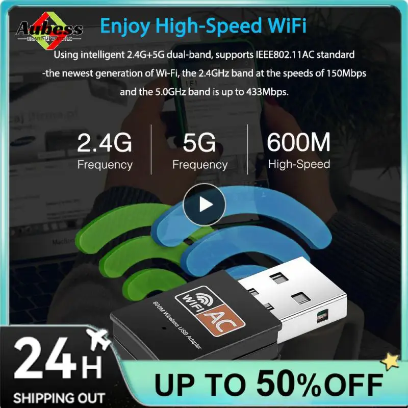 Usb Wifi Adapter Wifi Receiver 5ghz/2.4ghz Wireless Usb Adapter For Dongle Pc Network Card Rtl8811cu Wireless External Receiver
Usb Wifi Adapter Wifi Receiver 5ghz/2.4ghz Wireless Usb Adapter For Dongle Pc Network Card Rtl8811cu Wireless External Receiver