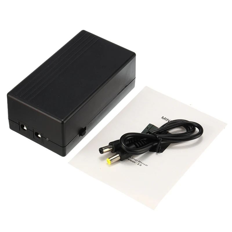 

New Uninterrupted UPS 12V 2A 57.72W Safety Standby Power Supply Backup Large Capacity Mini Battery for Camera Router WiFi Alarm