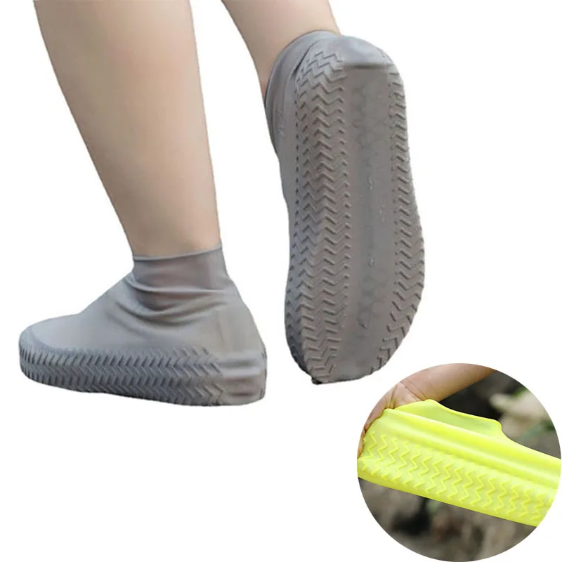 1Pair Reusable Latex Waterproof Rain Shoes Covers Slip Resistant Rubber Rain Boot Overshoes Outdoor Walking Shoes Cover
1Pair Reusable Latex Waterproof Rain Shoes Covers Slip Resistant Rubber Rain Boot Overshoes Outdoor Walking Shoes Cover