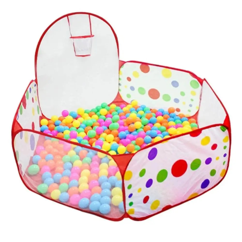 

Sensory Place Mat Children Play Tent Ocean Ball Pool Playpen With Basket Baby Ball Pit Fence Outdoor Playground Toy