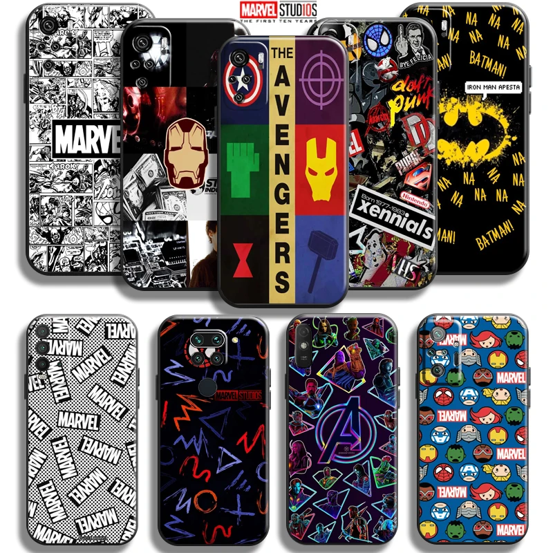 Marvel Avengers Phone Case For Xiaomi Redmi Note 10 10S 10T 10 9T 9S 9 Pro Max 5G Redmi 10 9 9T 9A 9C Coque Liquid Silicon Back
Marvel Avengers Phone Case For Xiaomi Redmi Note 10 10S 10T 10 9T 9S 9 Pro Max 5G Redmi 10 9 9T 9A 9C Coque Liquid Silicon Back